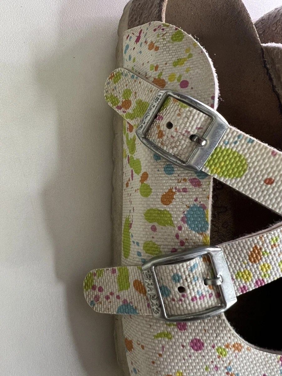 Patterned birkenstock sales clogs