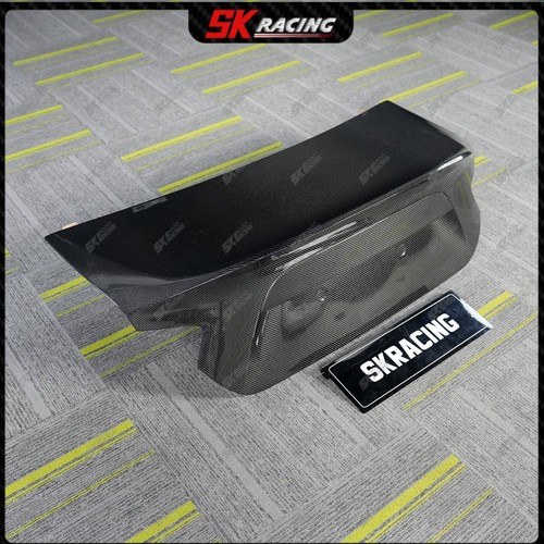 FOR Toyota GT86 Subaru BRZ Carbon Fiber Rear Trunk Boot Lid Bootlid Cover Trim - Picture 4 of 15