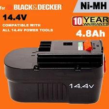 14.4V FOR BLACK & DECKER 14.4V Slide Pack Battery HPB14 FSB14 FS140BX A144EX A14