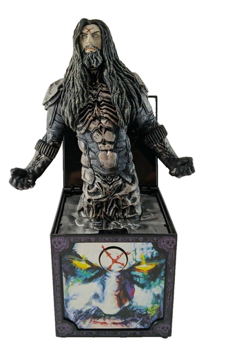 Rob White Zombie JACK IN THE BOX Musical Horror Toy Figure PLAYS DRAGULA Read!