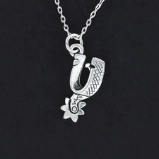 SPUR Necklace on Chain or Charm Only Pewter Cowgirl Cowboy Western Horse Ride