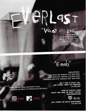 House of Pain EVERLAST BARENAKED LADIES 2 Sided PROMO TRADE AD Poster of 1999 CD