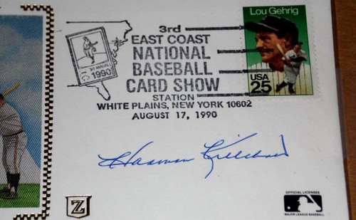 HARMON KILLEBREW 3RD EAST COAST NATIONAL BASEBALL SHOW 1990 POST MARKED & SIGNED - Bild 2 von 2