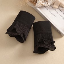 1Pair Elegant Women Decorative Sleeve Lace Wrist Cuffs Arm Warmer Sleeve Cuf.AU