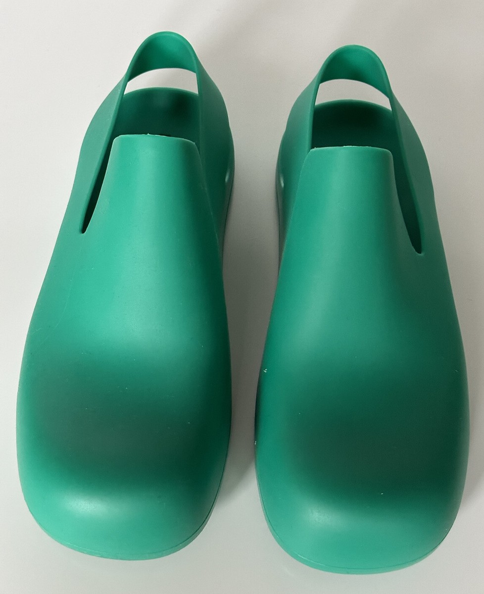 Bottega Veneta Matt Rubber Turquoise Sandals 8 US (41 Euro) 658767 IT NIB $600 Bottega Veneta Matt Rubber Turquoise Sandals 8 US (41 Euro  main image 4