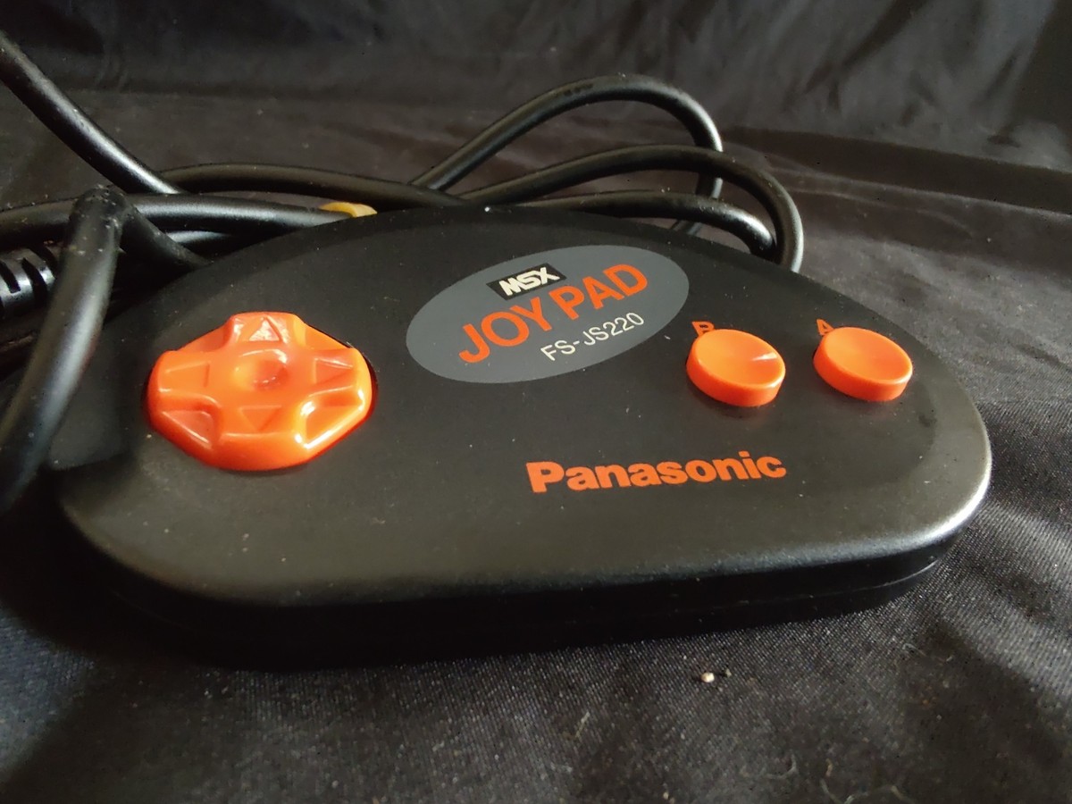MSX joy pad ２個セットFS-JS220　Panasonic MSX Computer Joy Pad FS-JS220 Video Game Controller Japan