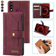 LG W10 Notebook Style Card Case,Leather Magnetic Flip Phone Case For LG W10