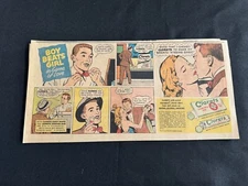 #01 CLORETS CHLOROPHYLL GUM Sunday Comics Advertisement 1952