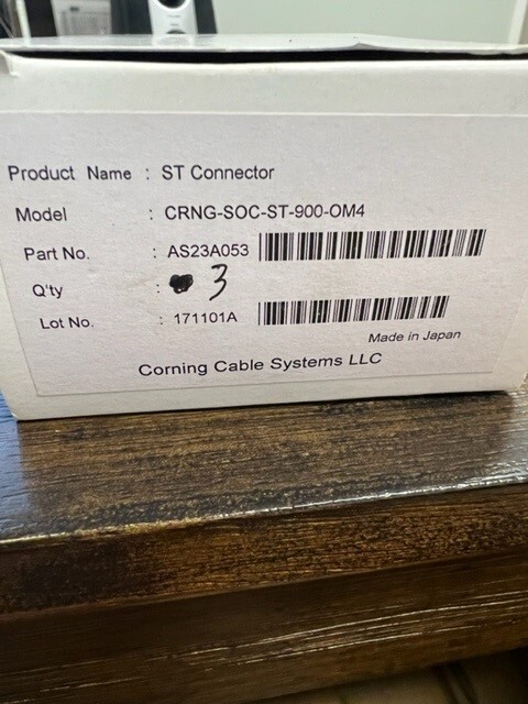 10x+Corning+FuseLite+Field+Installable+Connector+LC+Aqua+Soc-lc-900-om4 ...