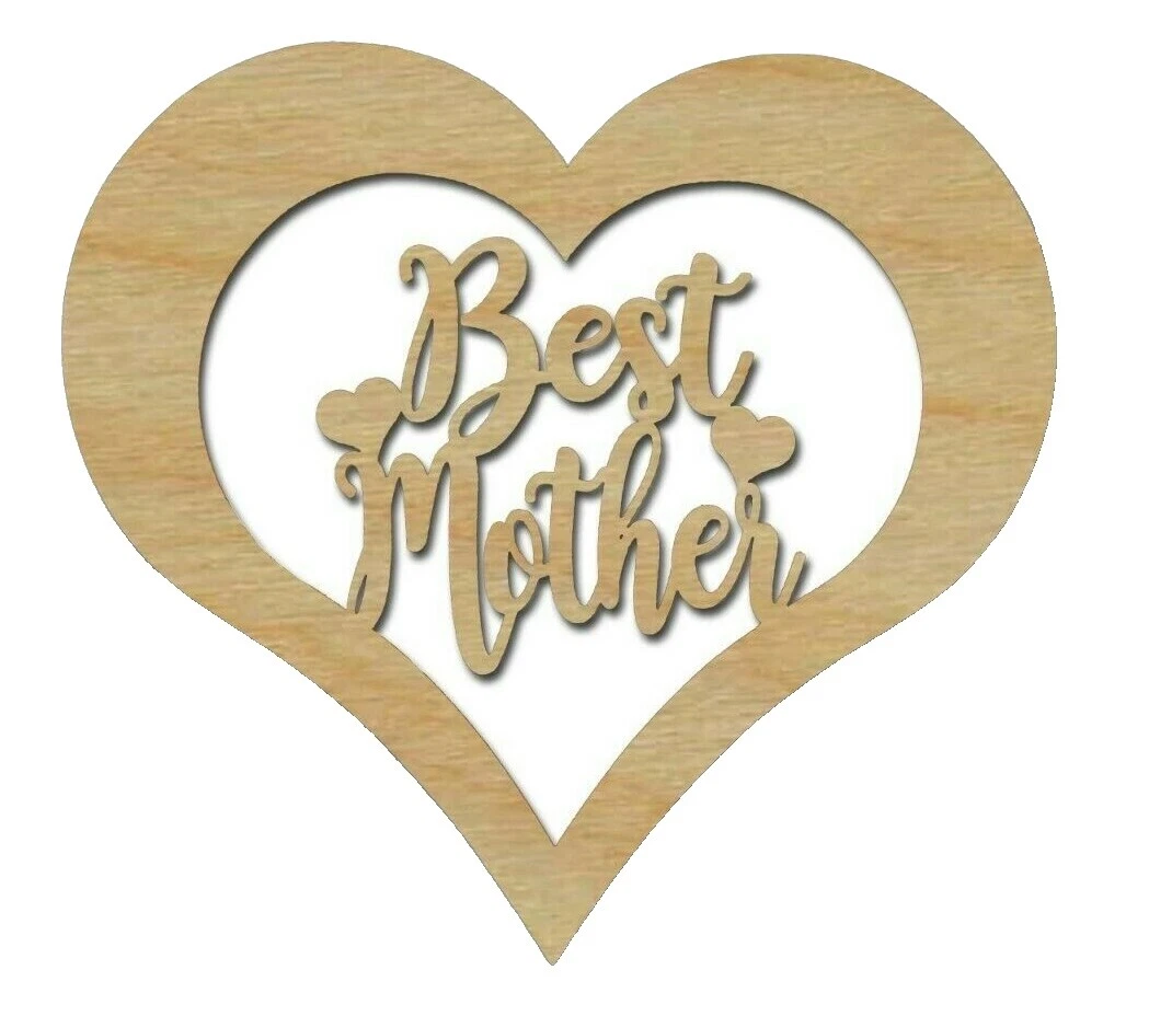 Cumpleaños-Corazón decorativo Woodcrafts