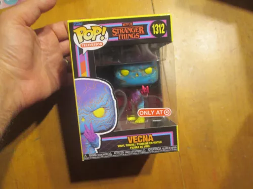 FUNKO POP NETFLIX STRANGER THINGS SEASON 4 VECNA # 1312 BLACK LIGHT  TARGET