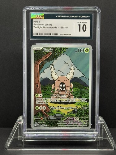 Pinsir graded CGC 10 for sale on eBay