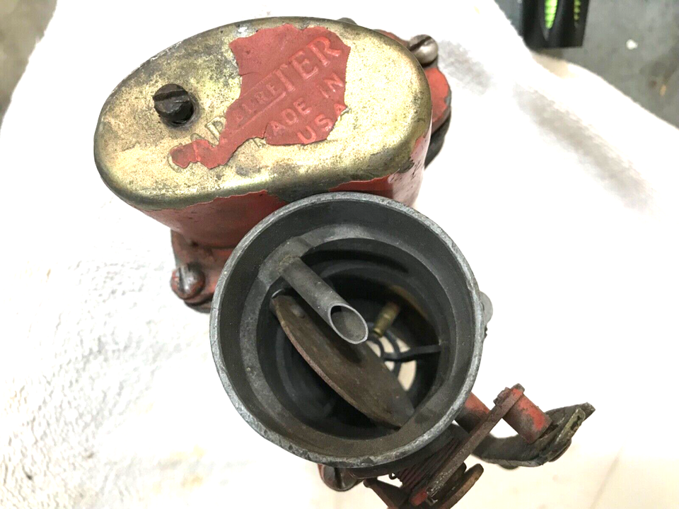 Vintage CARTER Carb Carburetor Single Barrel W 1 eBay