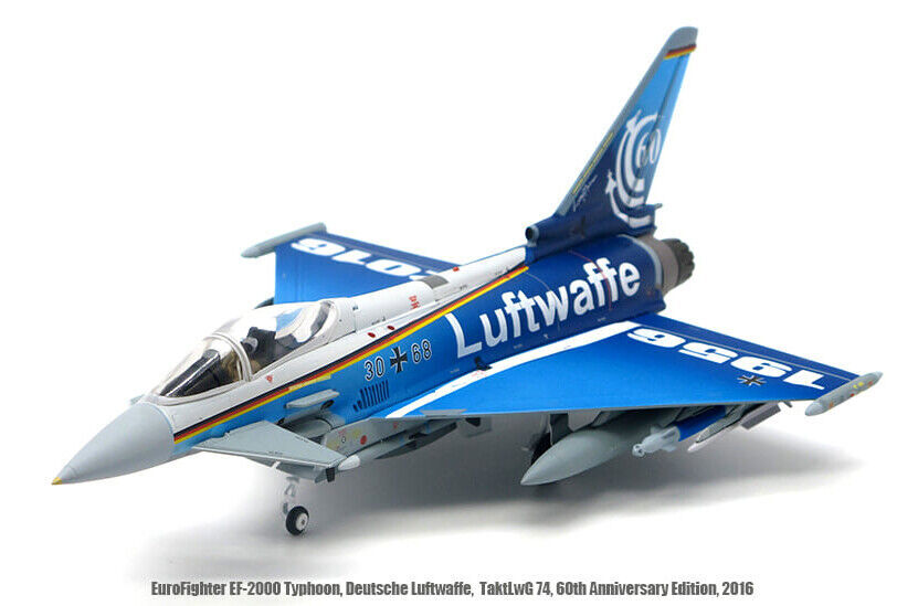 航空機・ヘリコプター JCWings 1/72 EF-2000 Eurofighter Typhoon EF-2000 Typhoon S 1:72 Diecast Model - JC Wings JC-JCW-72