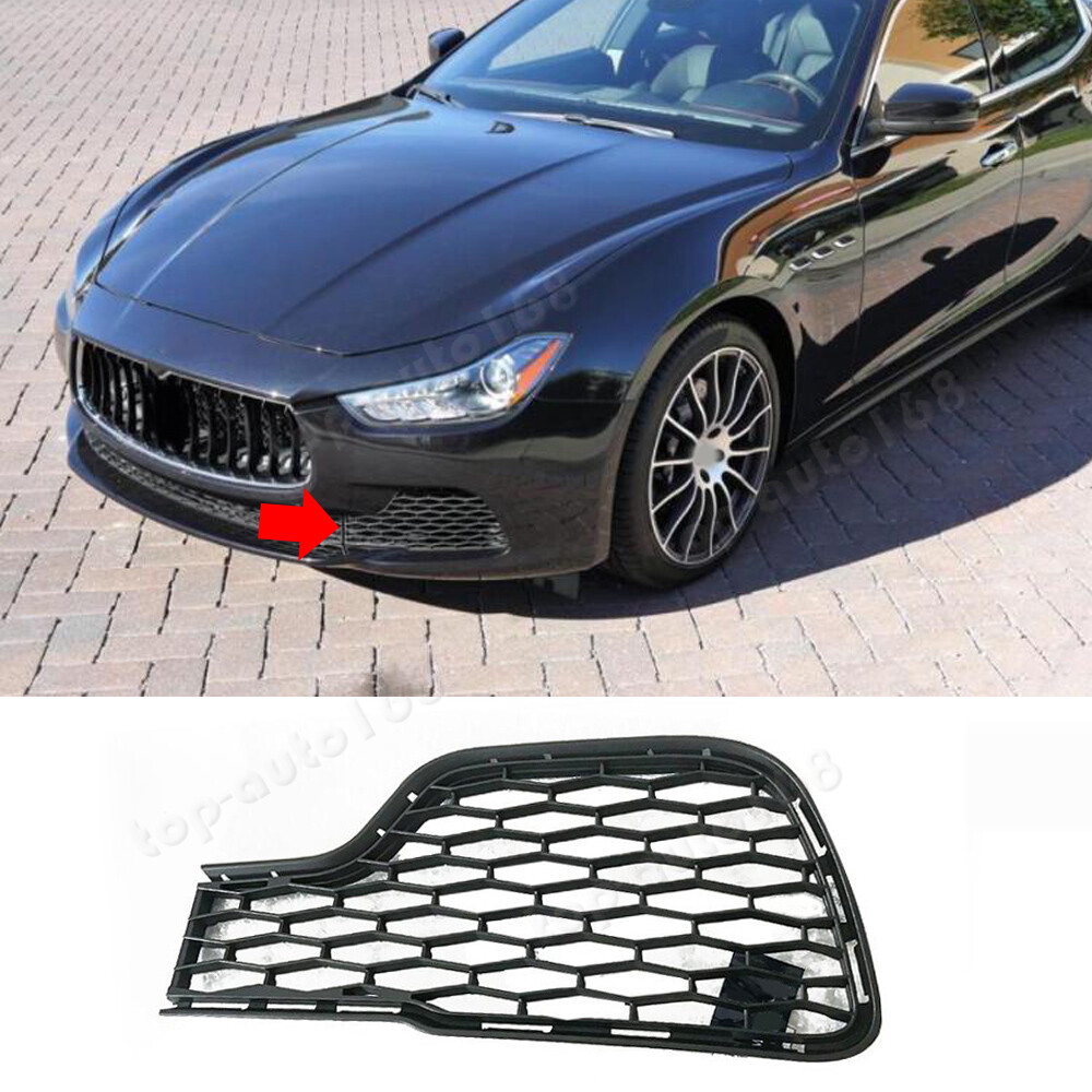 3X Front Grille Strip Cover Trim Insert For Maserati Ghibli 2014 - View #5