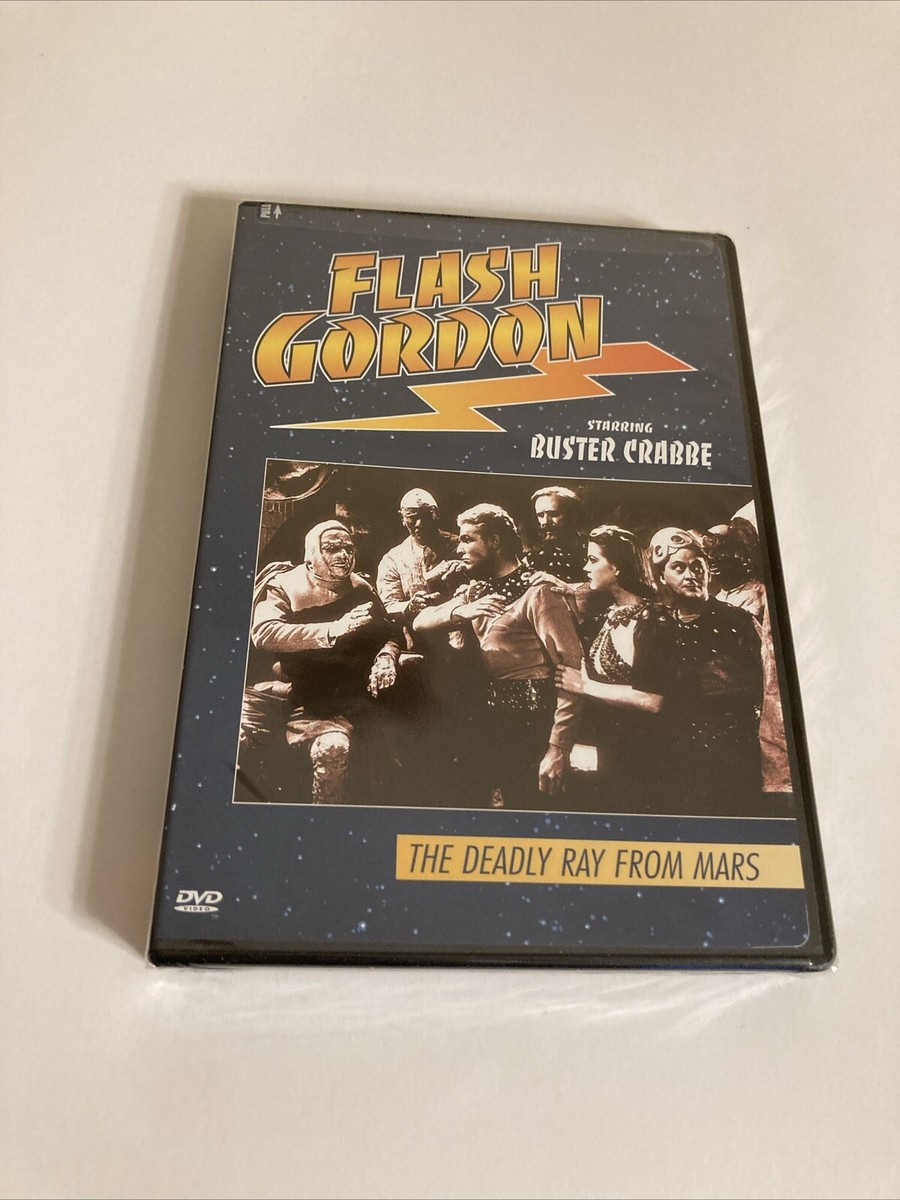 Flash Gordon : The Deadly Ray From Mars DVD Buster Crabbe 1938