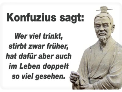 Confucius 10x15cm Tin Card Tin Sign PC302/199