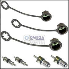 Santech Industries A/C AC System Valve Core and Cap Kit MT2909-U R1234YF
