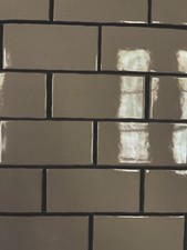 3x6 Brown Subway Ceramic Tile Wall Mosaic Vintage Crafts 100 Sq Ft C 235