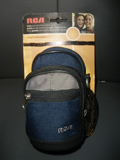 NEW RCA Large Point  Shoot Camera Bag Blue SU102 