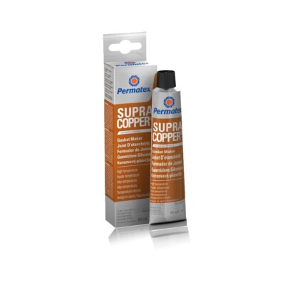 Permatex SUPRA COPPER Hochtemperatur Flächendichtung SILIKON Dichtung 80mg #NEU