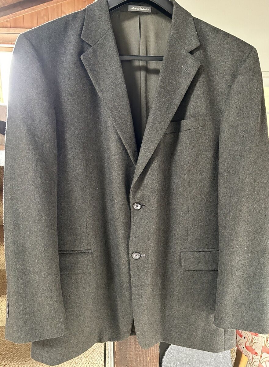 【LOW CLASSIC】 VINTAGE 2-BUTTON WOOL BLAZER /追跡付 Vintage Oscar De La Renta Wool Cashmere Notch 2 Button