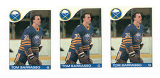 1985-86 O-PEE-CHEE HOCKEY # 105 TOM BARRASSO (3 COPIES)