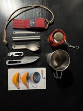 Snow Peak SPORK, CHOPSTICKS, Titanium KNIFE, ...