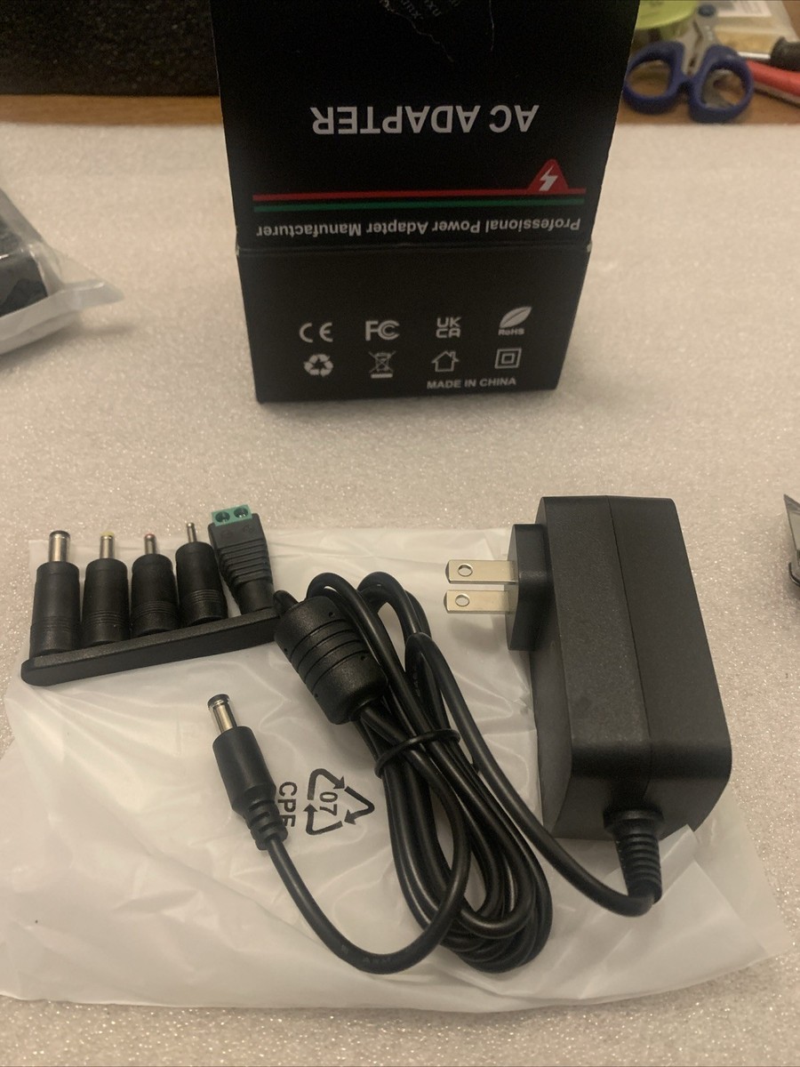 DC24V 0.5A Adapter AC 100V-240V to DC 24V Converter Power Supply Adapter 5. DE e DC24V 0.5A Adapter AC 100V-240V to DC 24V Converter Power Supply Adapter 5. DE e