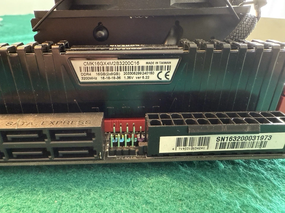 Scheda madre itx Gigabyte ga-z170n + Cpu intel i7 7700 + 16 GB DDR4 Corsair - Immagine 3 di 4