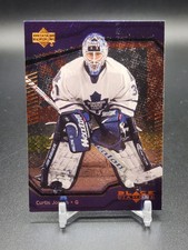 2000-01 Black Diamond Toronto Maple Leafs Hockey Card #55 Curtis Joseph