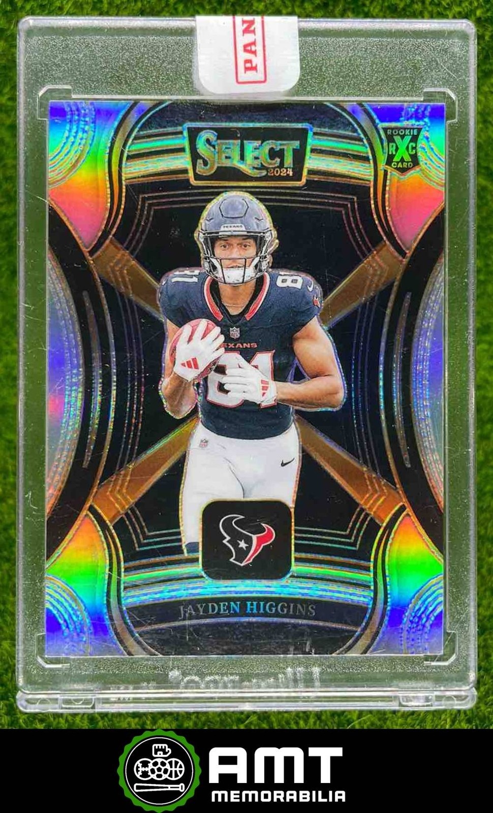 Jayden Higgins XRC 2024 Panini Select 2025 Houston Texans #515 Prizm