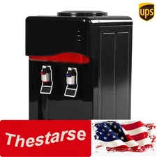 Top Loading Water Cooler Dispenser Desktop Electric Hot and Cold Dispenser 5 gal