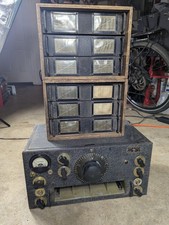 National Company HRO Ham Radio Receiver  6 Coils With Boxes No Power Supply