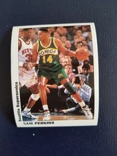 Sam Perkins Supersonics 1994 American Pro Service Line Modena Sticker