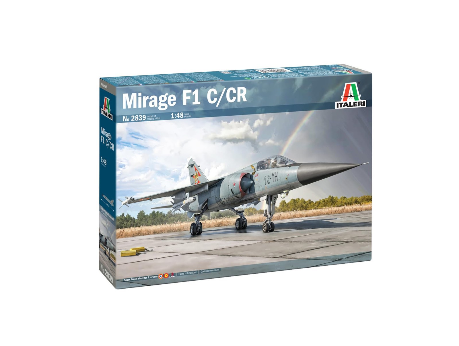 Italeri Mirage F1 2839 148 - Kit per modellismo modellismo da pavimento arti 10790₽