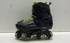 Rollerblade Lightning Inline Skates 80mm Wheels Black Green Size US 11-11.5