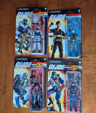 GI Joe Classified Retro Cobra EEL Viper Flint Snow Serpent 4 sealed on cards new