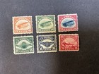 New ListingScott C1-C6 Air Mail Stamps Mint Nh And Lh 1A