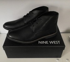 Nine West Size 11 Black Ankle Boots New.