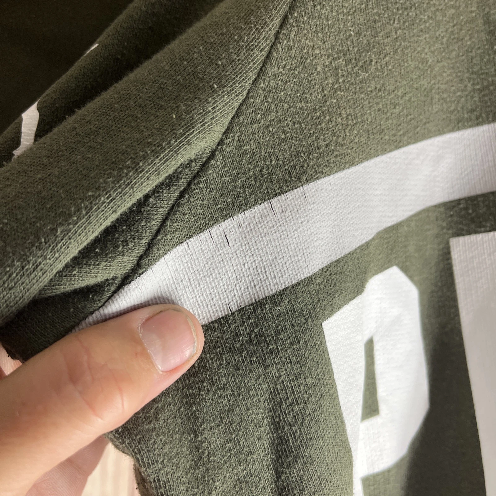 UNDERCOVER Felpa donna rosa Victoria Secret verde con cappuccio e zip taglia media