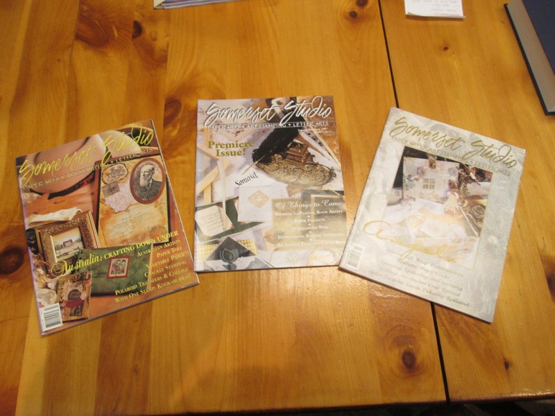 Somerset Studio Magazine Mixed lot 1996 97 98- Paper Arts / Art Stamping Lot B