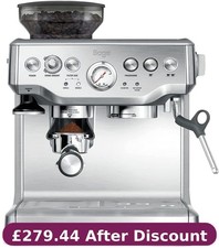 Sage The Barista Express BES875UK Bean to Cup Coffee Machine Stainless Steel#