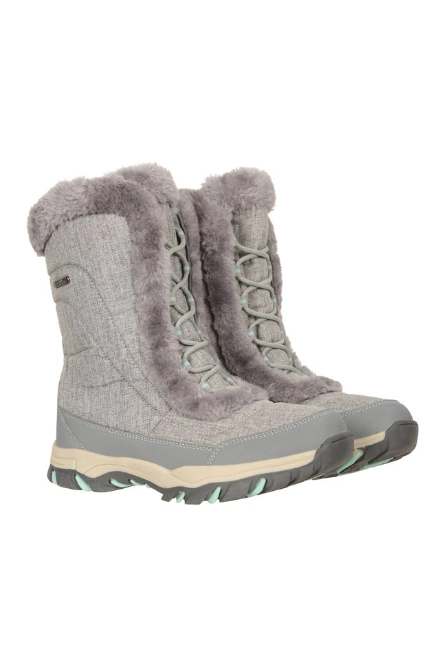 Mountain Warehouse Ohio Womens Snow Boots Winter Walking Snowproof Ladies