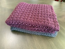 handmade crochet afghan / throw blanket