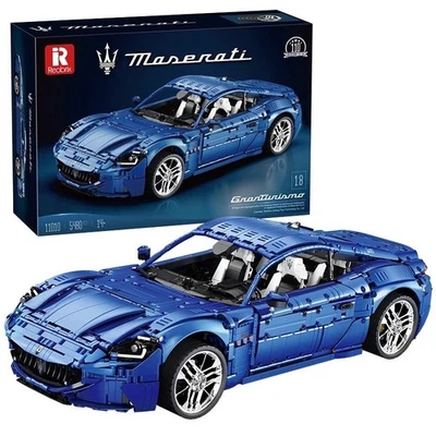 Reobrix 11010 Maserati GranTurismo 1:8 Klemmbausteine 5480 Teile NEU + OVP - Bild 1 von 4