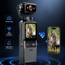 WiFi Pocket Action 1080P Camera 180  Rotation Vlog Camera Handheld DV Sports Cam