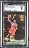 1992 Fleer Ultra Basketball Michael Jordan #216 NBA Jam Session CGC 8