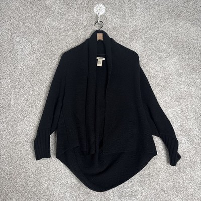 VERTIGO PARIS Black Knit Cardigan - Large