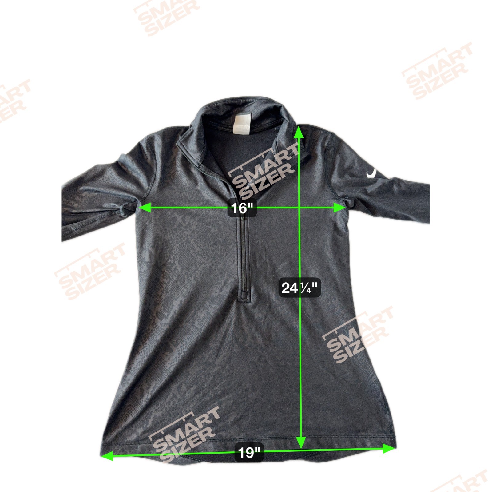 SACAI X NIKE Giacca Nike Pro Dri Fit mezza zip stampa serpente taglia M allenamento tempo libero attivo